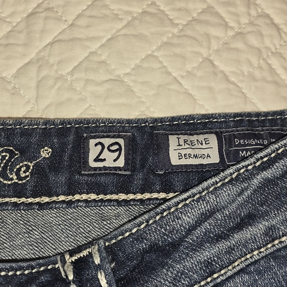 Miss Me Bermuda Denim Shorts Women's Size 29 - Picture 7 of 11